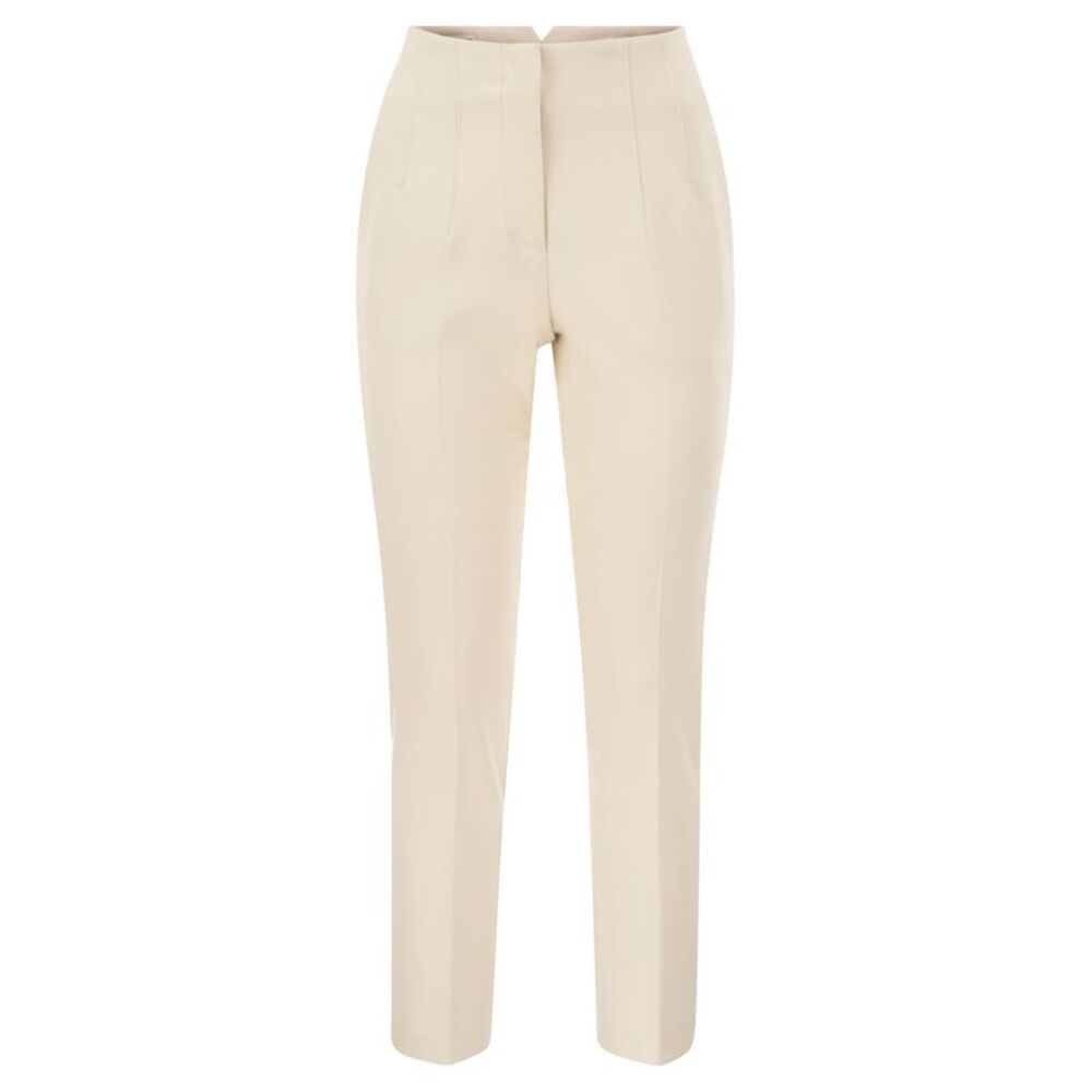 Peserico Women Slim-Fit Stretch Trousers